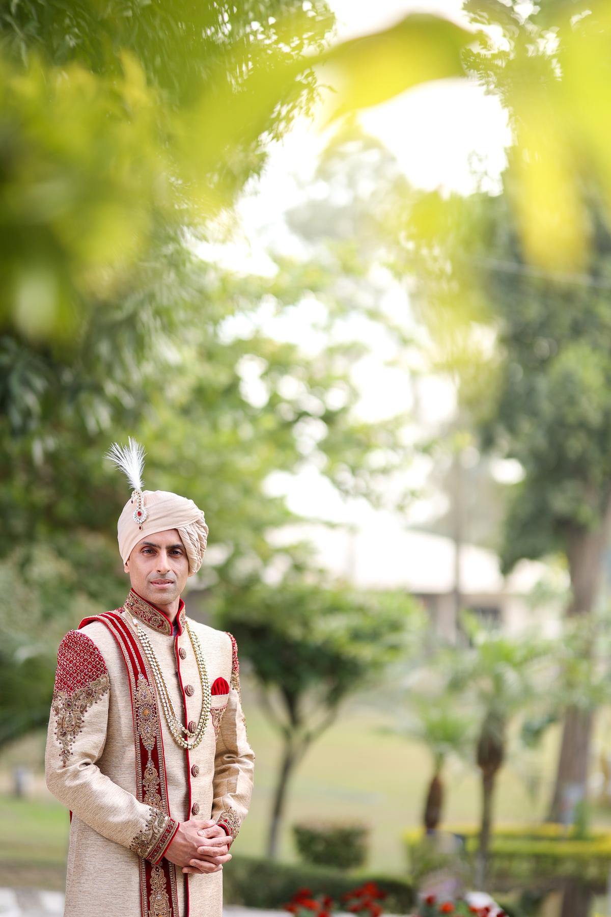 Bride and Groom Sunset