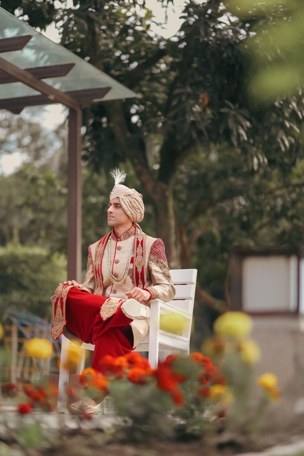 Bride and Groom Sunset