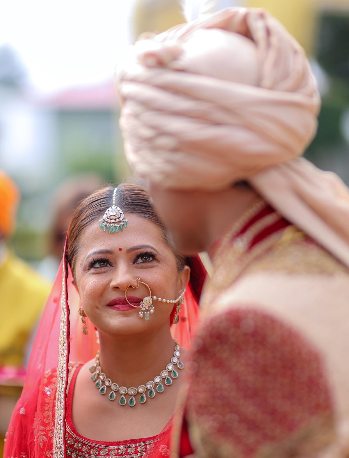 Bride and Groom Sunset