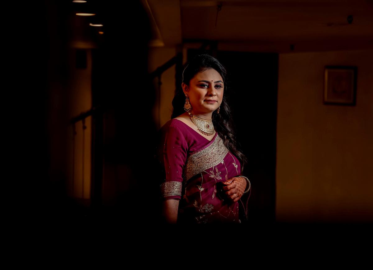 Bride and Groom Sunset