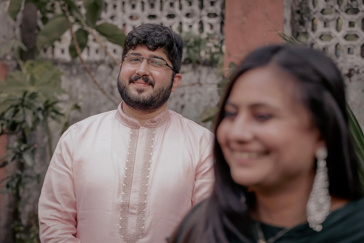 Bride and Groom Sunset